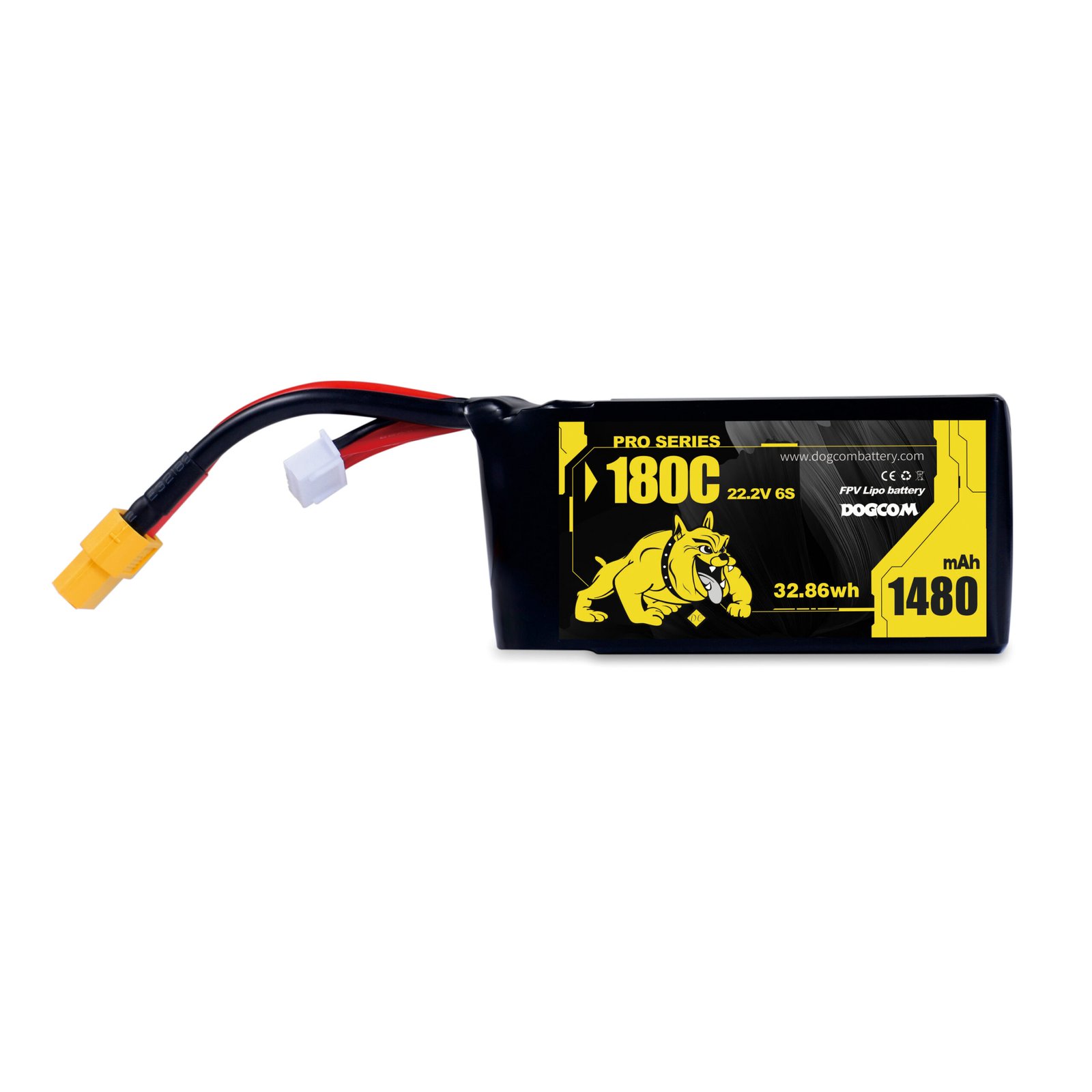 Batería LiPo 6S 1480mAh 180C: potencia para racing FPV - Imagen 3
