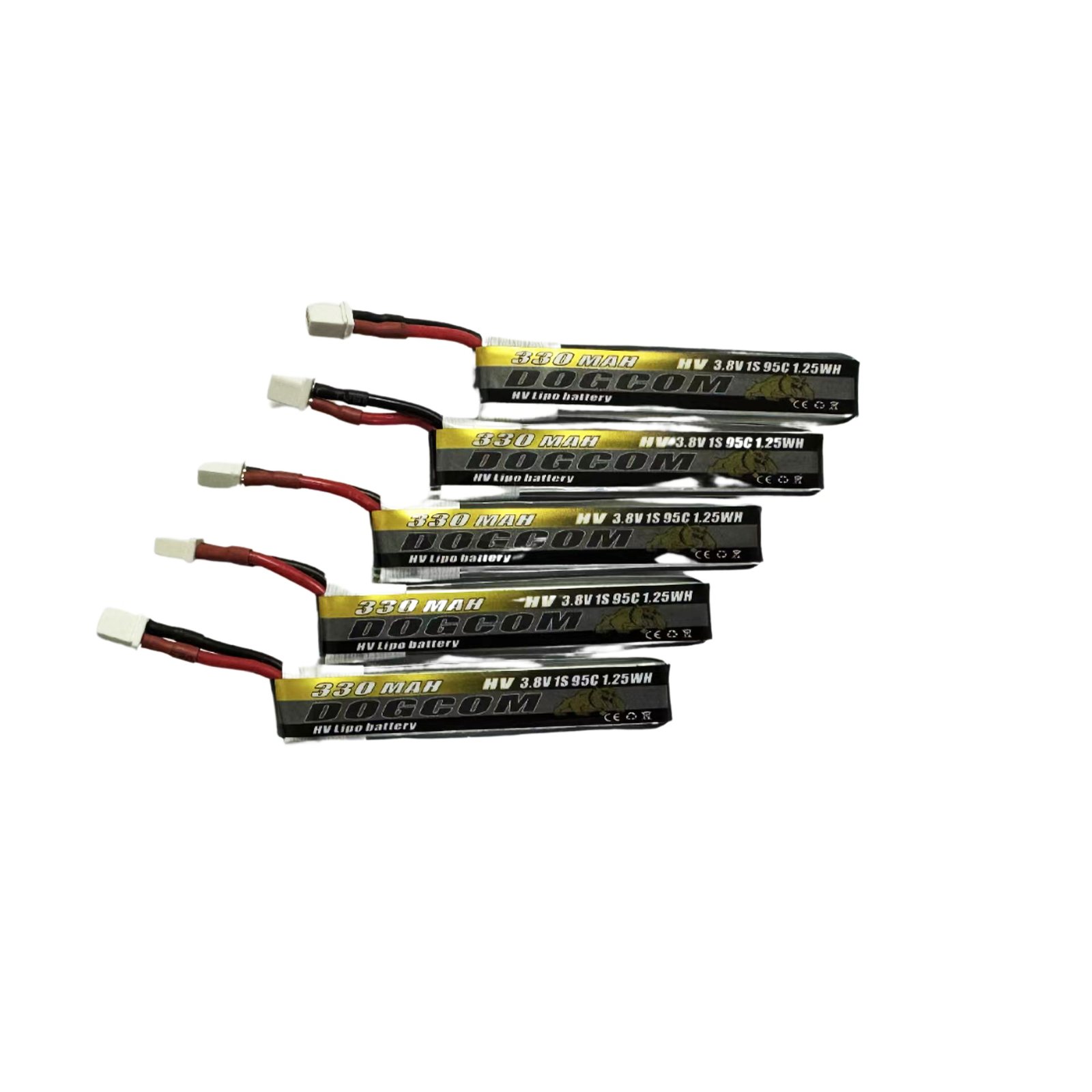 Batería 1S 330mAh 95C HV para Tinywhoop | JJtronicshop - Imagen 2